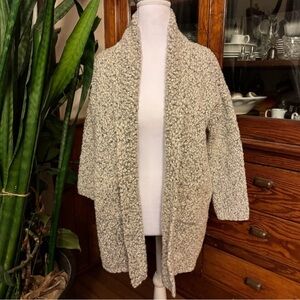 Vince Textured Cream Cardigan